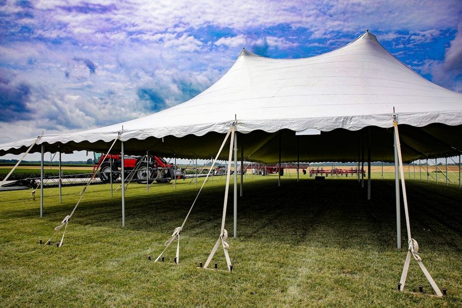 Tented receptions